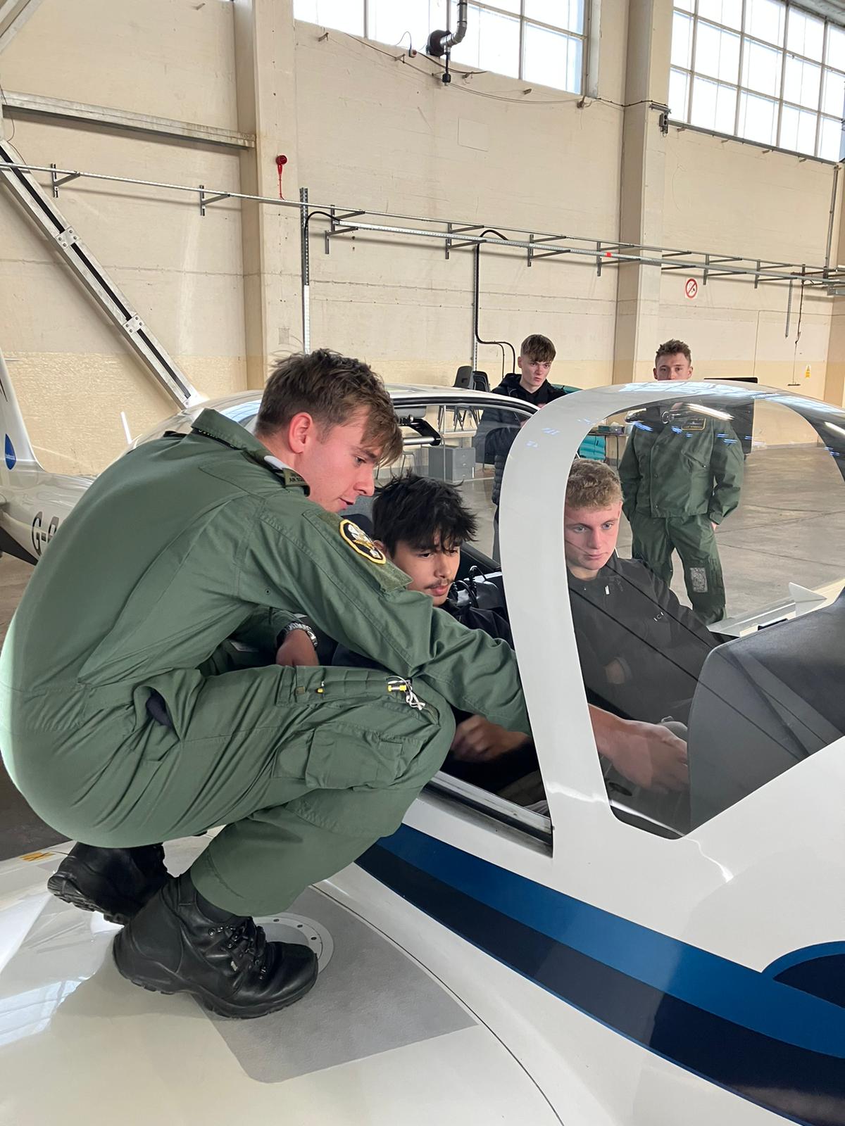 NCD students visit RAF Leeming