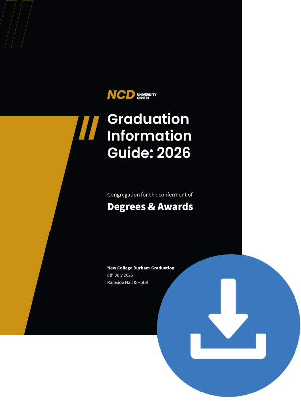 Graduation Brouchure 2026 Front cover