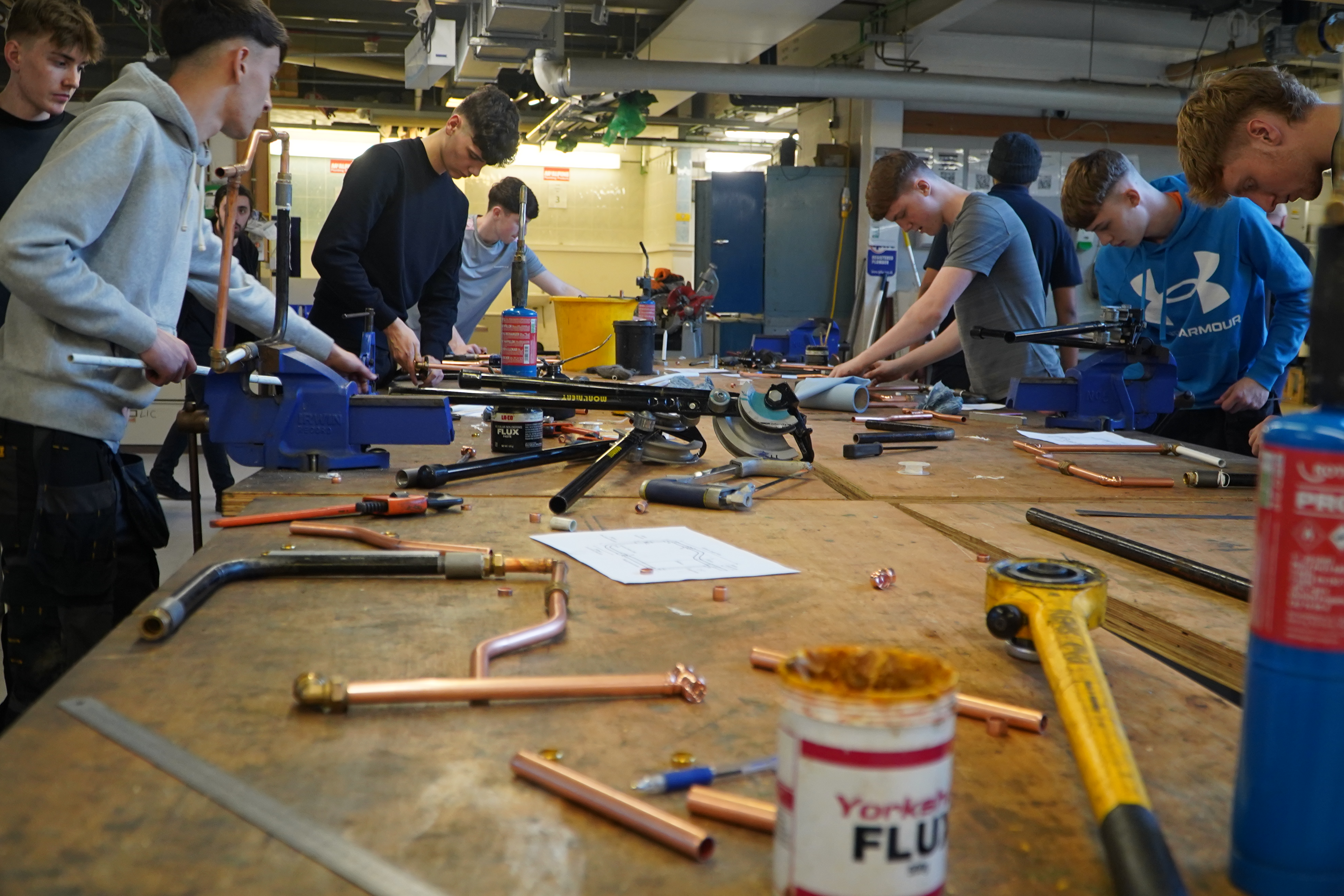 Construction and Automotive Festival Plumbing Challenge