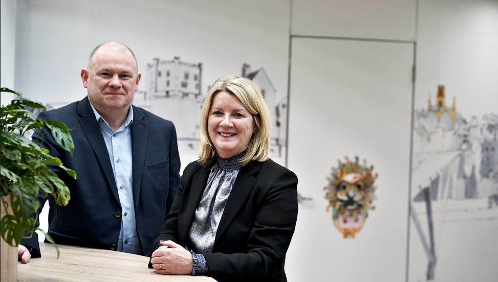 Principal and CEO, Andrew Broadbent & Deputy Principal, Alison Maynard