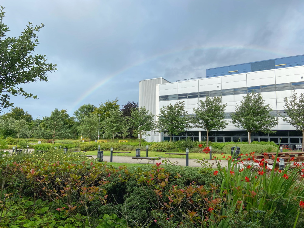 University Centre rainbow