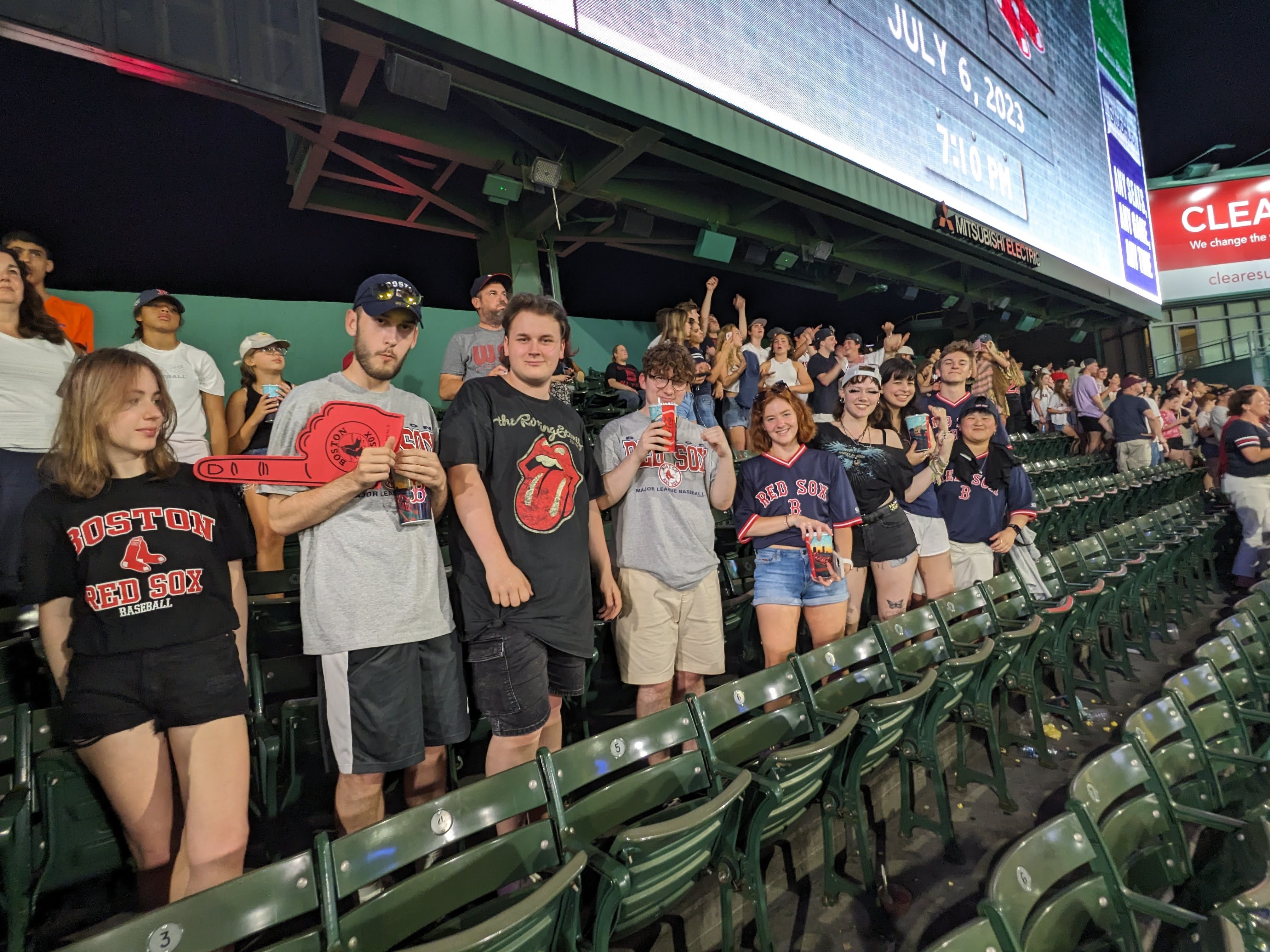 Students in Boston